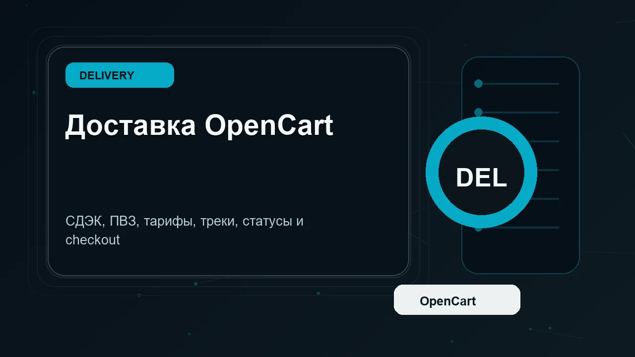 Boxberry и DPD для OpenCart