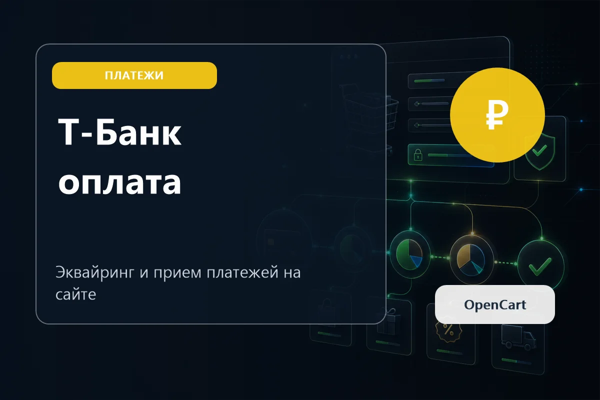 Т-Банк эквайринг для OpenCart