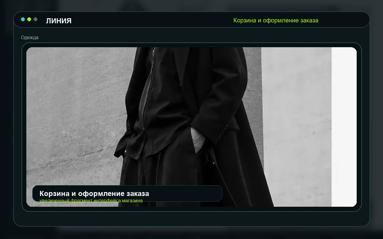 Корзина и оформление заказа