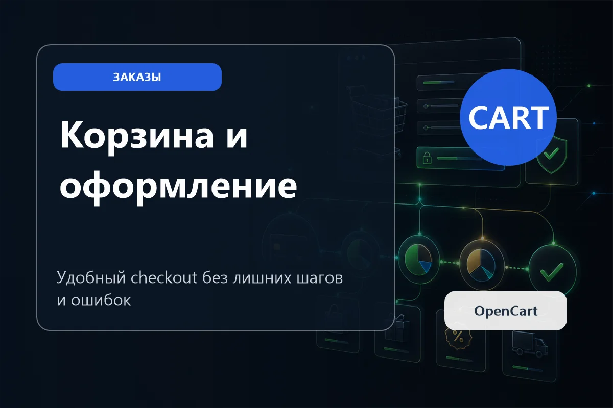 Быстрое оформление заказа OpenCart: какие поля оставить в checkout